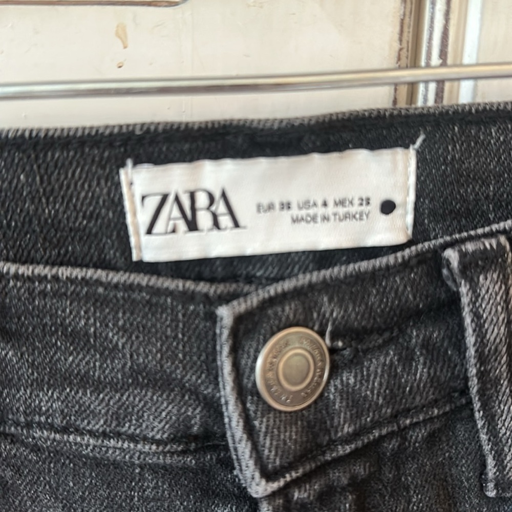 Women's Zara Black Jeans - Picture 3 of 4